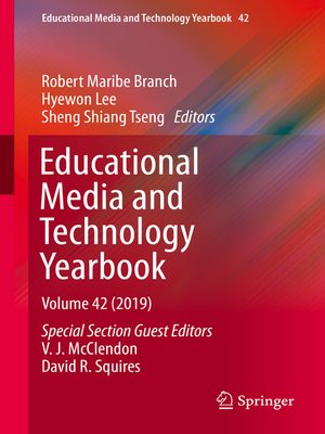 cover image of Educational Media and Technology Yearbook